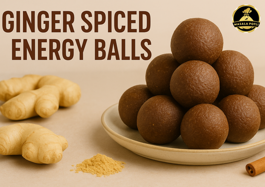 Winter Special Ginger Spiced Energy Balls