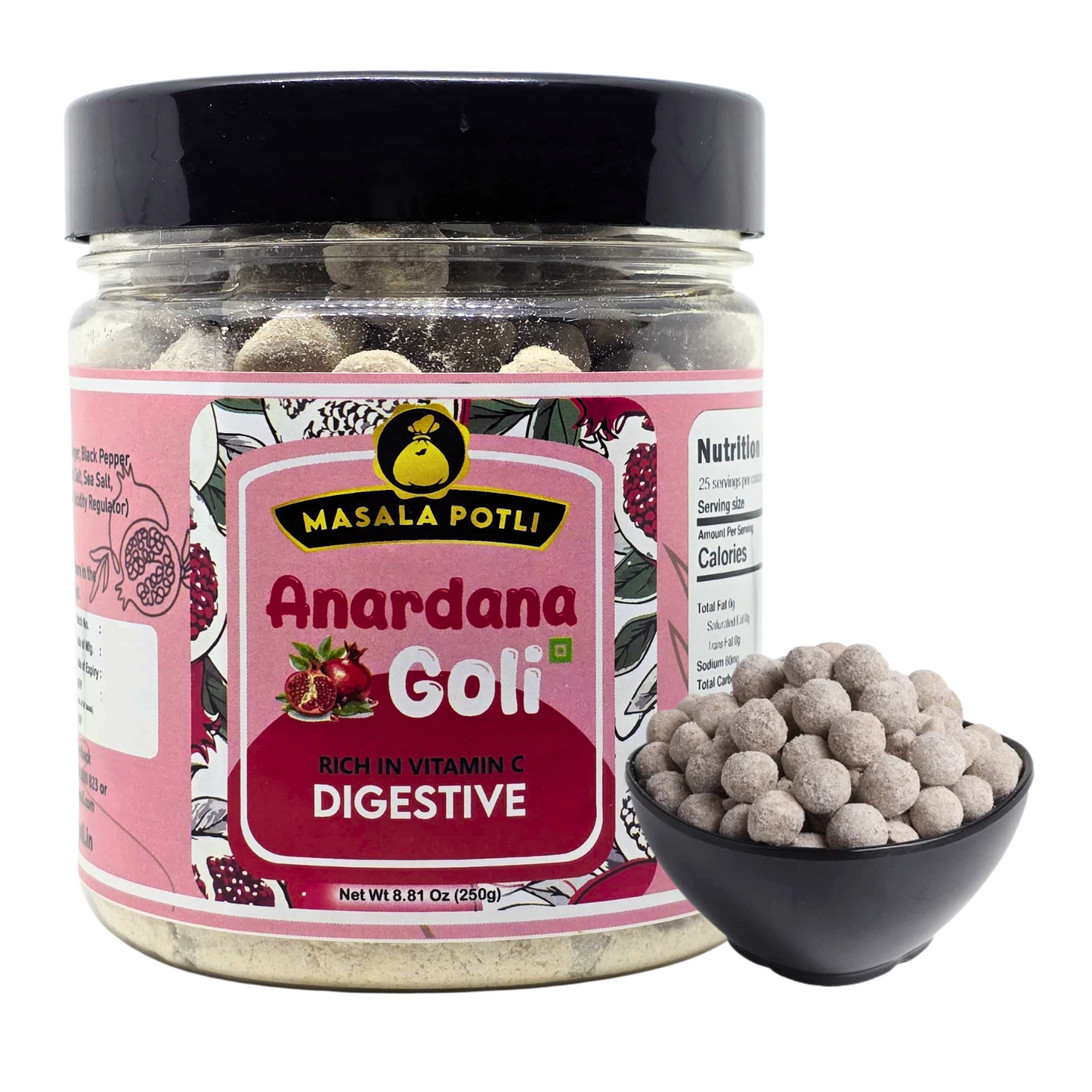 Masala Potli's Premium Anardana Goli Churan 250g