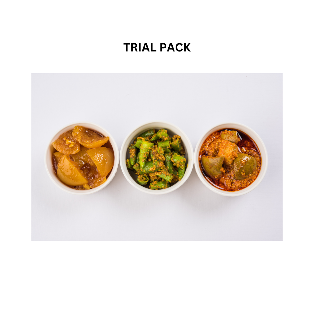 Pack of 3 - Pickle Trial Pack (Achaar)