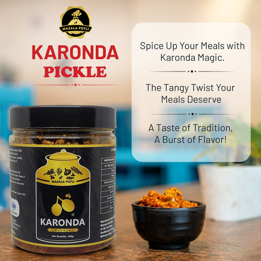 Rajasthani Karonda Achaar 500g - Authentic Bengal Currant Pickle