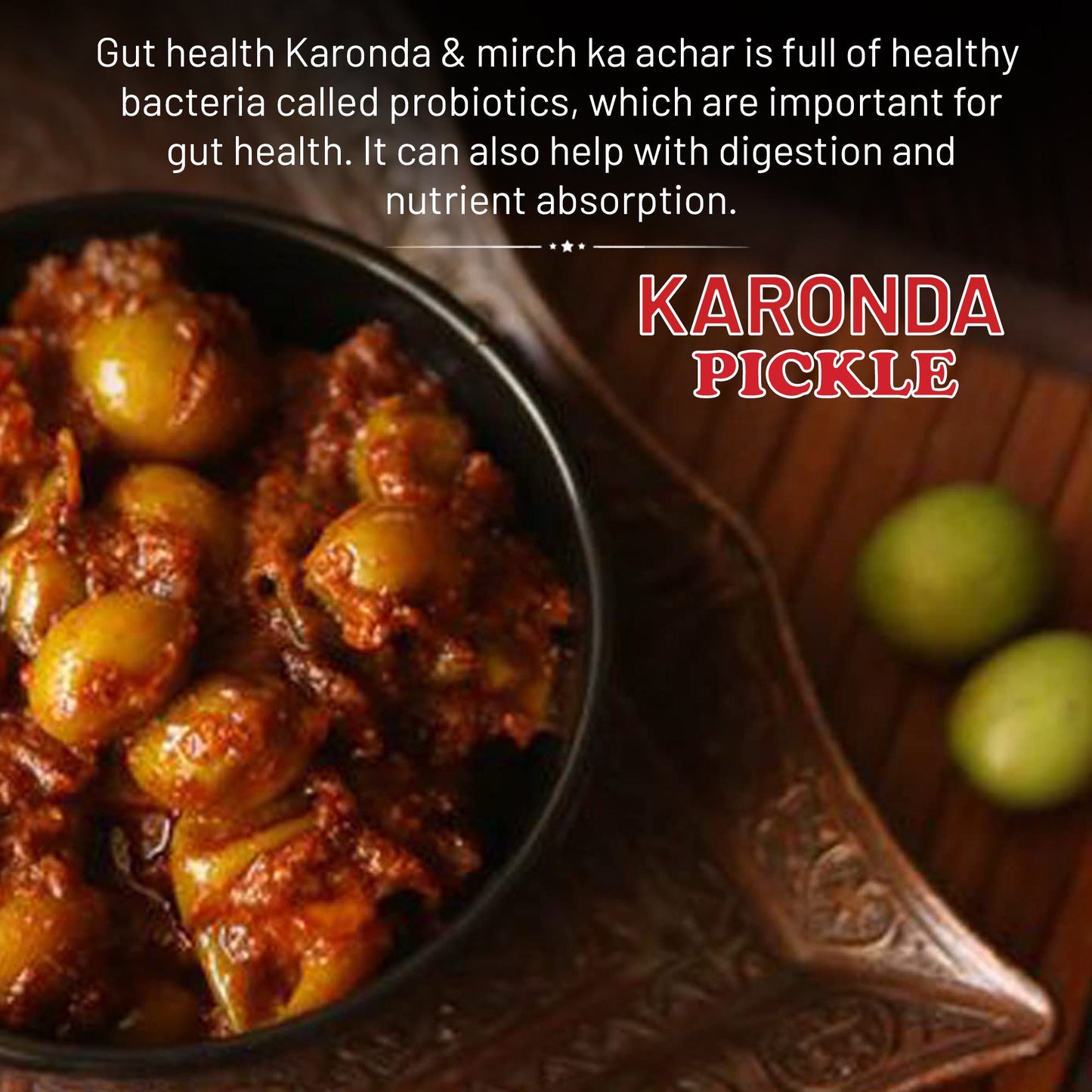 Rajasthani Karonda Achaar (Bengal Currant Pickle) 500g