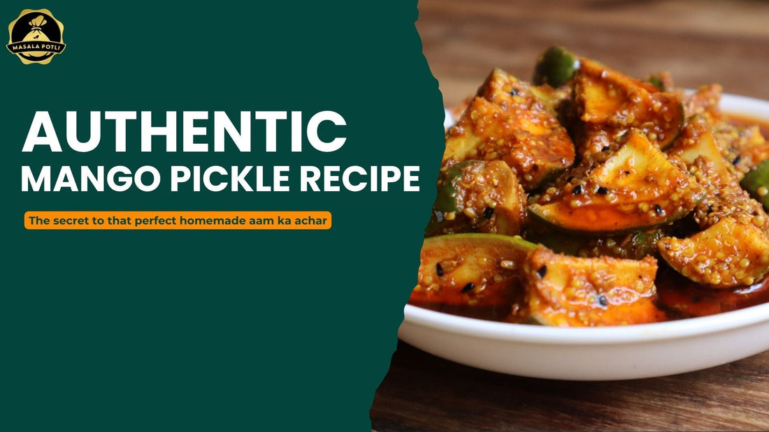 Authentic Mango Pickle Recipe (Keri ka Achar in Sarson ka Tel)