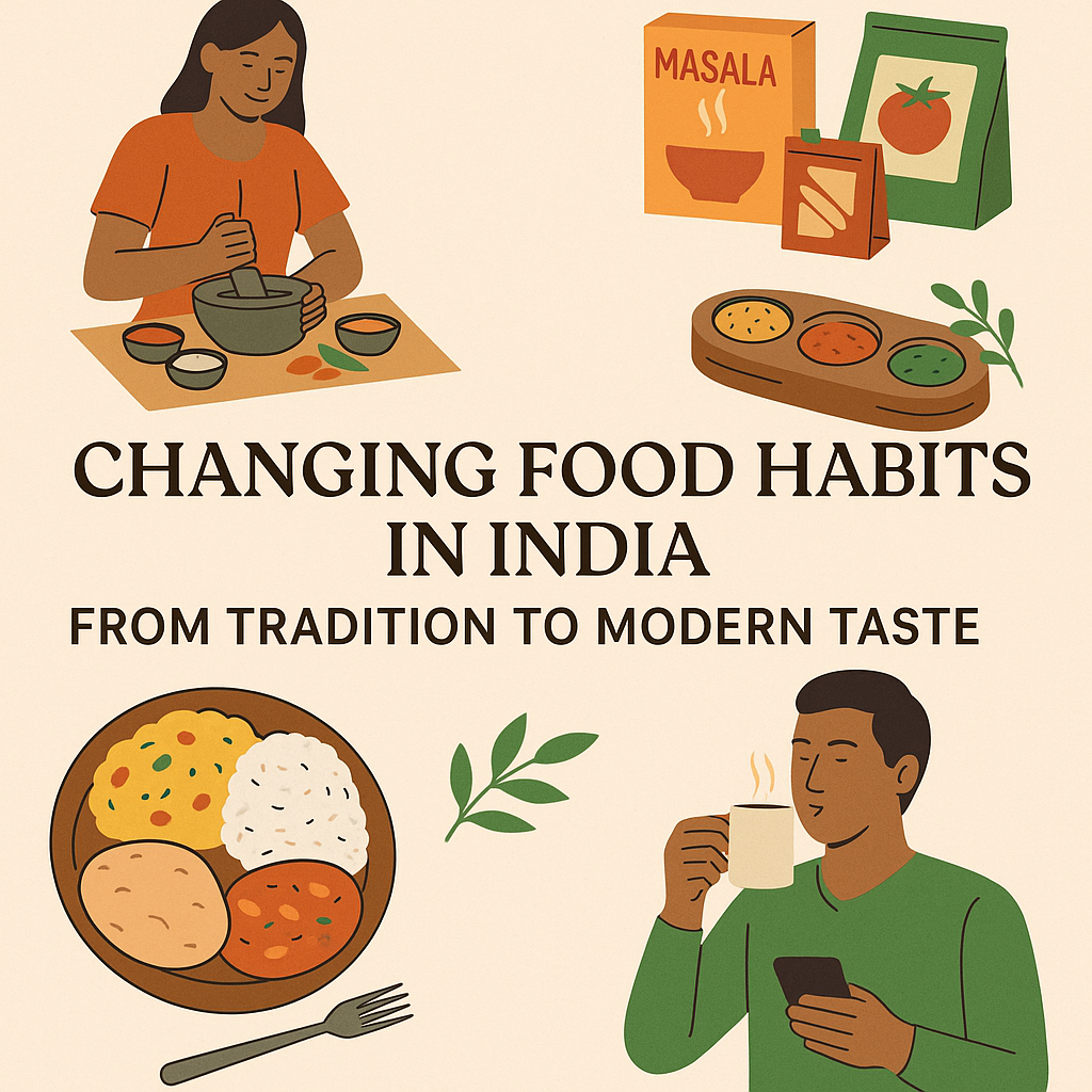 Changing Food Habits in India: From Tradition to Modern Taste