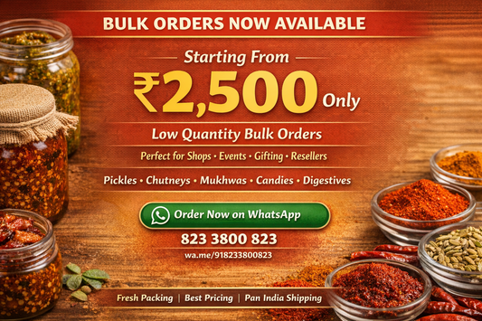 Bulk Orders (Starting ₹2,500+)