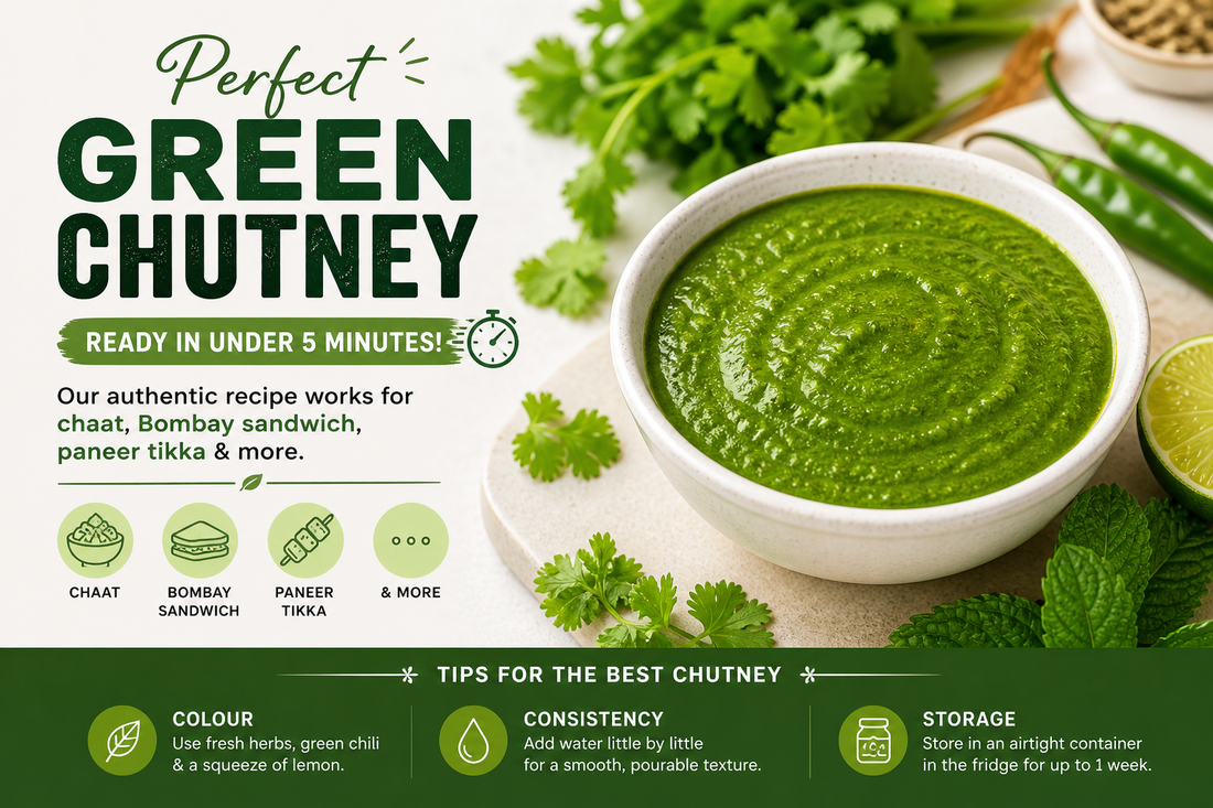 Green Chutney Recipe for Chaat, Sandwich & Tikka — The Only Guide You'll Ever Need
