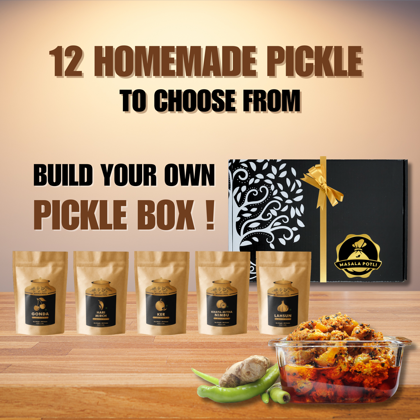 Pack of 5 - Pickle Trial Pack (Achaar)