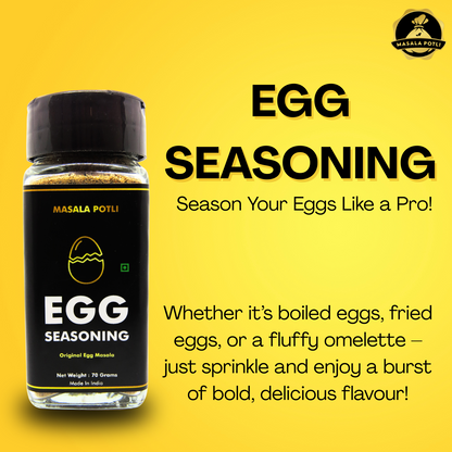 Masala Potli Egg Seasoning Sprinkles front pack