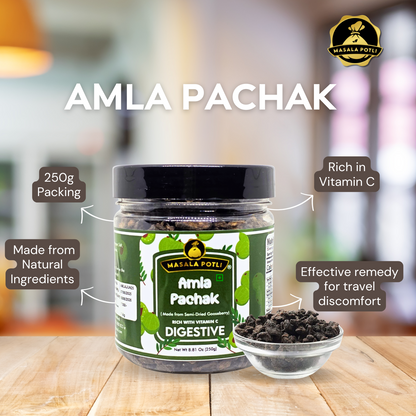 Masala Potli Salty Gooseberry Amla Pachak front pack