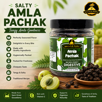 Masala Potli Salty Amla Pachak Candy 250g