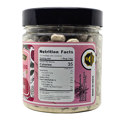 Nutrition information for Masala Potli Anardana Goli 250g