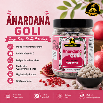 Masala Potli Anardana Goli Churan Pomegranate Digestive 250g