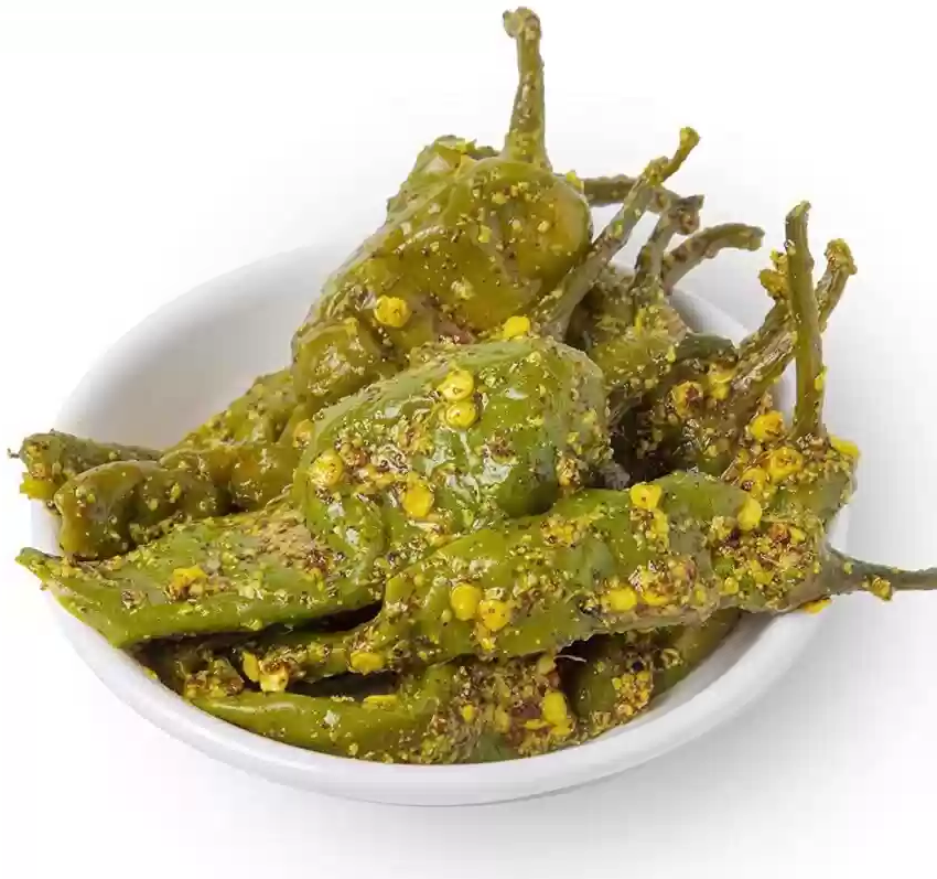 Rajasthani Athana Mirchi Achar (Green Chilly Pickle) 400g