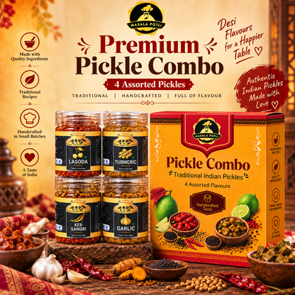 Indian Pickle Trial Pack | 4 Best Seller Achaar