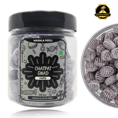 Masala Potli Chatpata Swad Kala Khatta Candy 250g front pack