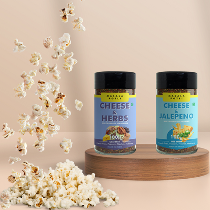 Masala Potli Cheese Jalapeno and Cheese Herbs Seasoning combo