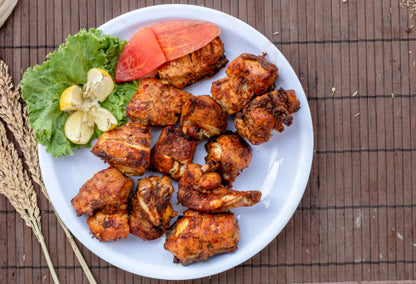 Tandoori chicken tikka prepared with Masala Potli marination masala