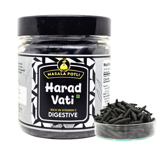 Masala Potli Harad Vati Churan 250g - Chatpati Digestive for Gas & Bloating Relief