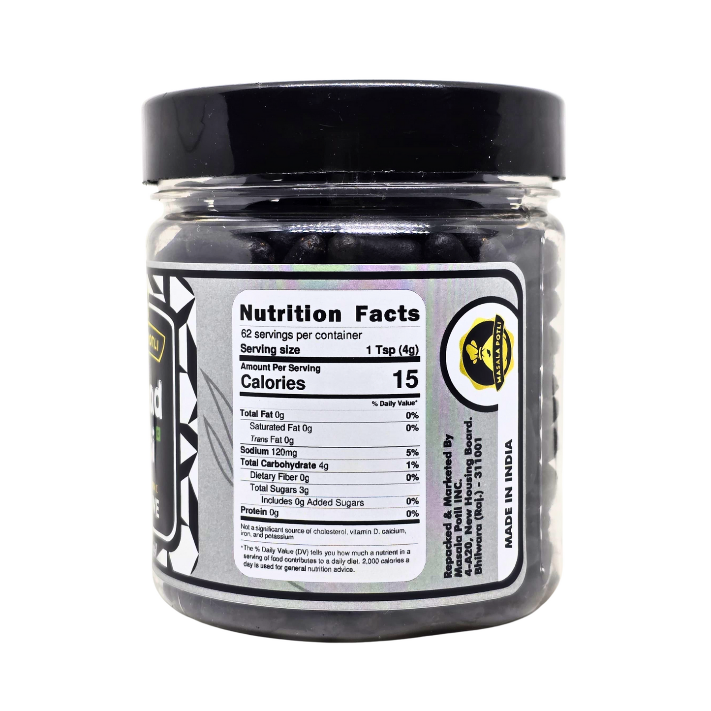 Masala Potli Harad Vati Churan 250g - Chatpati Digestive for Gas & Bloating Relief