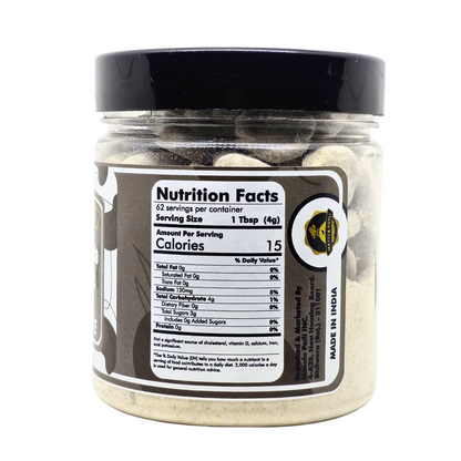 Nutrition information for Masala Potli Hing Peda Churan 250g