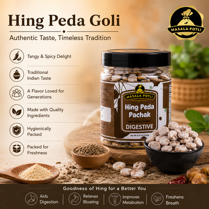 Masala Potli Chatpata Hing Peda Churan Digestive Mukhwas 250g