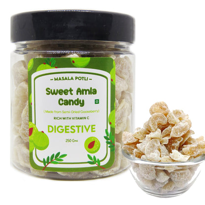 Masala Potli Sweet Amla Candy 200g front pack