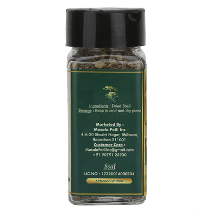 Masala Potli Dry Basil Leaves 25g usage image