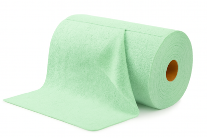 Masala Potli Microfiber Cleaning Cloth Roll Mint Green 20 sheets