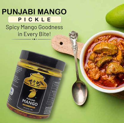 Masala Potli Punjabi Keri Mango Pickle 500g jar front view