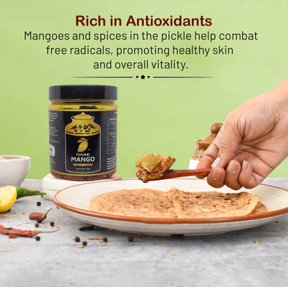 Masala Potli Punjabi Keri Achar 500g serving suggestion