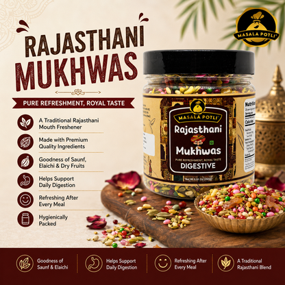 Masala Potli Rajasthani Mukhwas Sweet Minty Mouth Freshener 250g