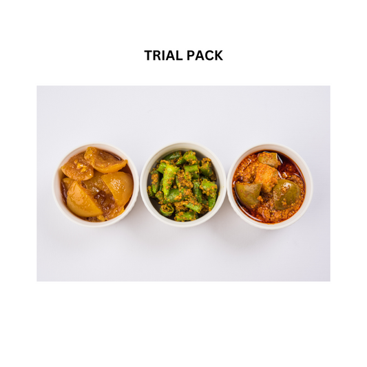 Pickle Trial Pack (Achaar) - Pack of 3